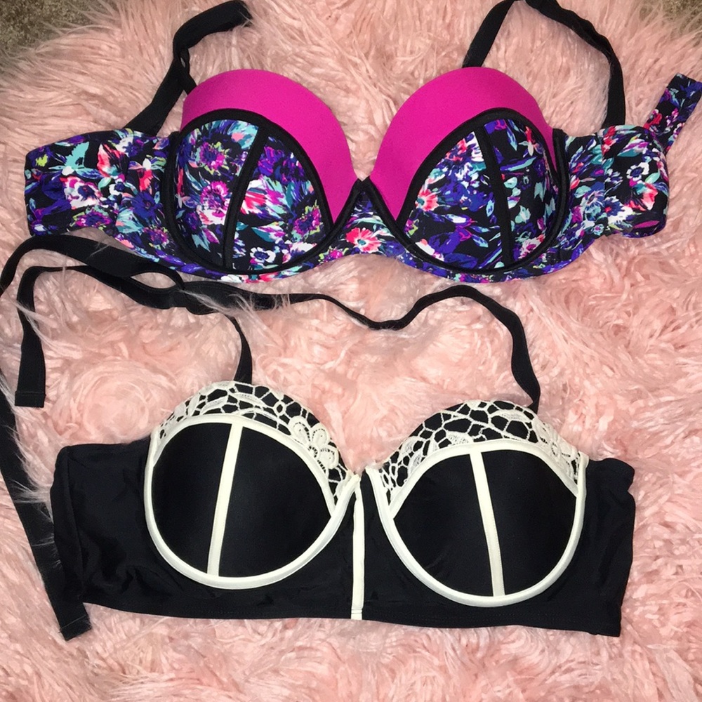 Brand new swim suit tops both tops 2x bundle
